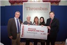 The team from Plymouth Hospitals NHS Trust receive their prize for second place